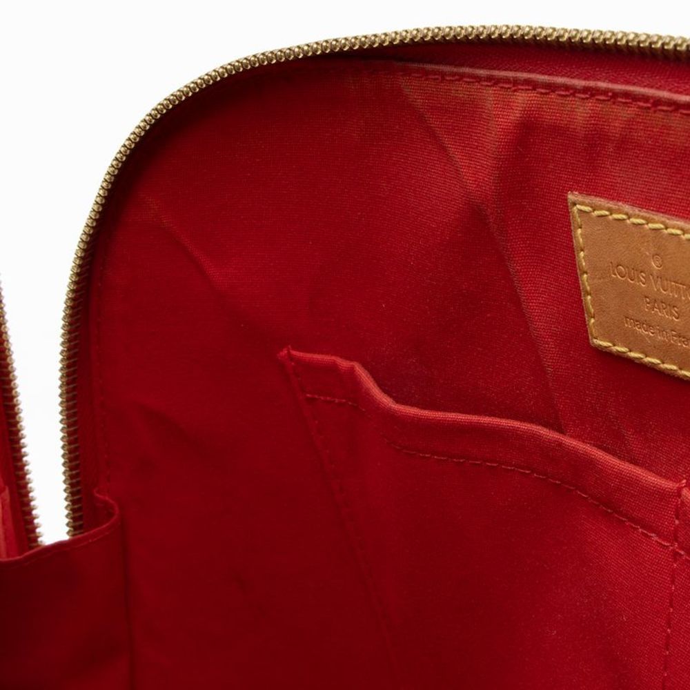 Louis Vuitton Monogram Vernis Alma PM Satchel - Picture 15 of 15